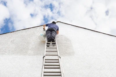 Peinture extérieure à Moslins — façades et ravalement